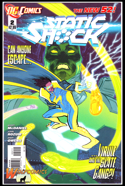 Static Shock  #2 Cover A (2011 Series) *NM*