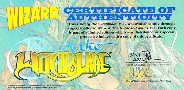 Tales of the Witchblade   #1/2 Cover A (1996 Series) *NM*