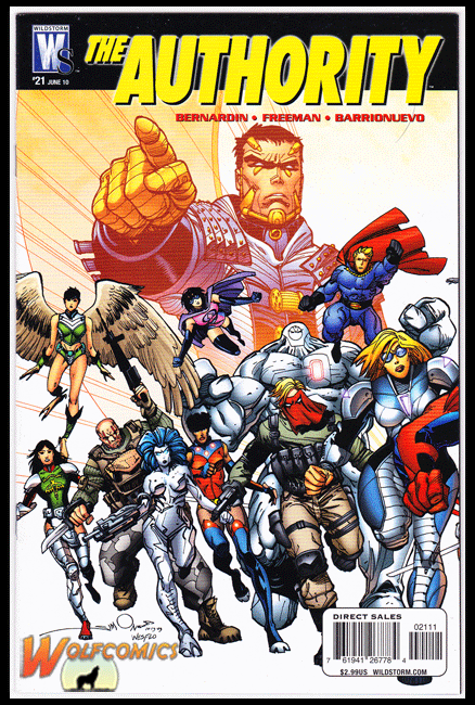 The Authority #21 Cover A (2008 Series) *NM*