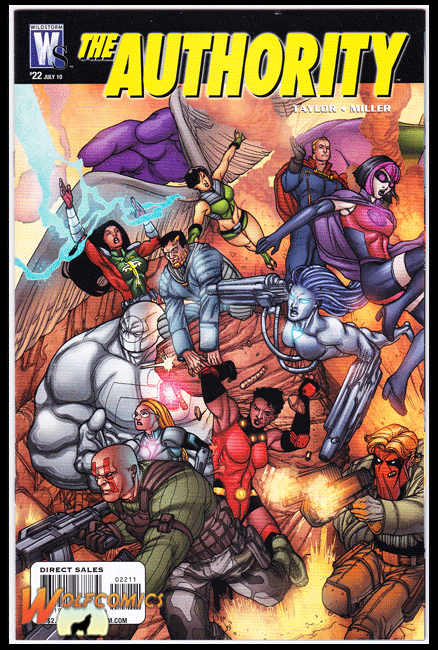 The Authority #22 Cover A (2008 Series) *NM*