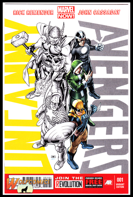 Uncanny Avengers  #1 Cover F (2012 Series) *NM*