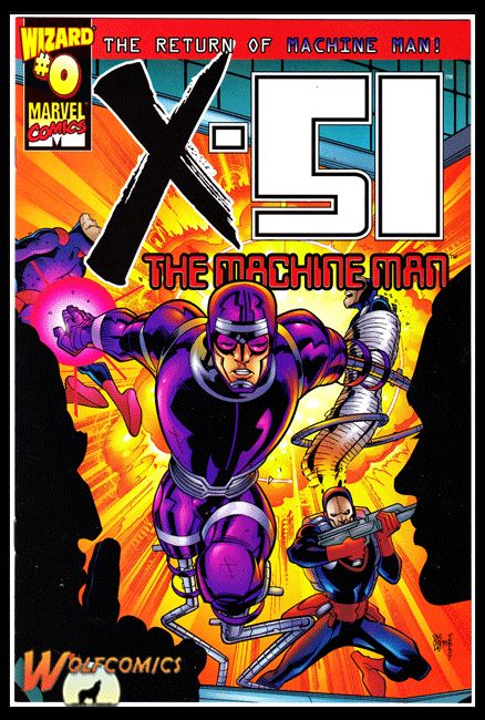 X-51 Machine Man #0 Cover A (1999 Series) *NM*