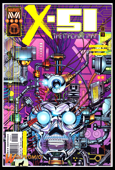 X-51 Machine Man 9 Cover A 1999 Series NM