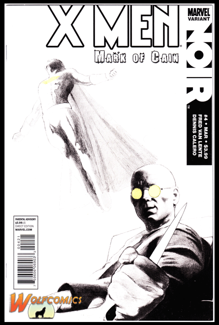 X-Men Noir Mark of Cain #4 Cover B (2009 Series) *NM*