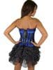 Black & Blue Lace Corset