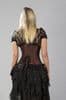 Gemini Steampunk Corset In Brass Taffeta