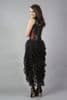 Isabella Red Brocade Dress