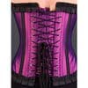 Magenta Taffeta Corset