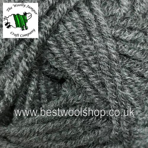 020 GREY - GRUNDL PERFINO ARAN WITH WOOL KNITTING YARN