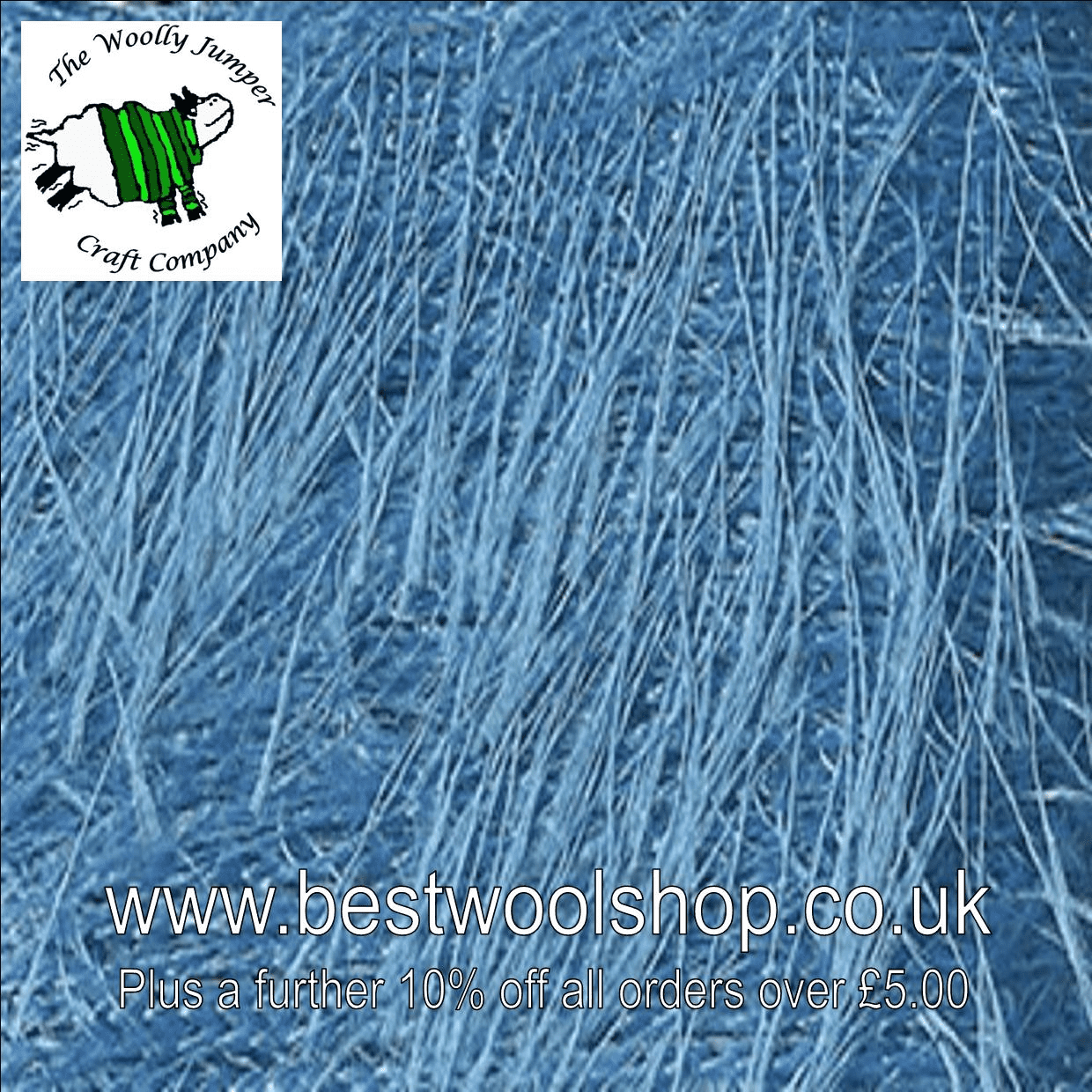 0212 DOLPHIN BLUE SIRDAR FUNKY FUR DK KNITTING YARN 50G