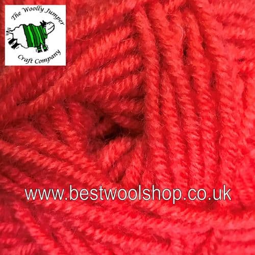 024 CORAL PINK - GRUNDL PERFINO ARAN WITH WOOL KNITTING YARN