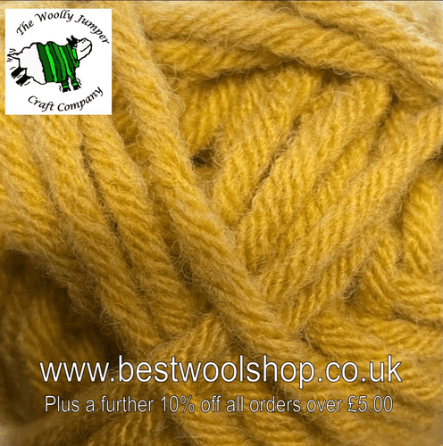 065 HAY BALE - HAYFIELD SUPER CHUNKY WITH WOOL 100G BALL KNITTING  YARN