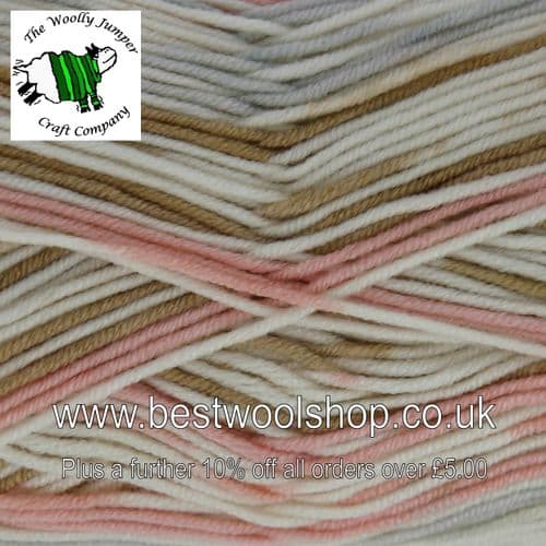 1115 HONEYCOMB - KING COLE CHERISH DK ANTI-PILLING SELF PATTERNING KNITTING & CROCHET YARN