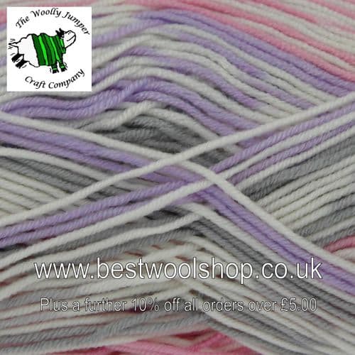1117 PAVLOVA - KING COLE CHERISH DK ANTI-PILLING SELF PATTERNING KNITTING & CROCHET YARN