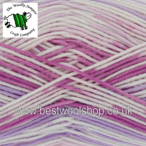 1121 LILACS - KING COLE CHERISH DK ANTI-PILLING SELF PATTERNING KNITTING & CROCHET YARN
