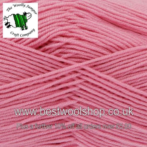 1413 PINK - KING COLE CHERISHED DK ANTI-PILLING KNITTING & CROCHET YARN