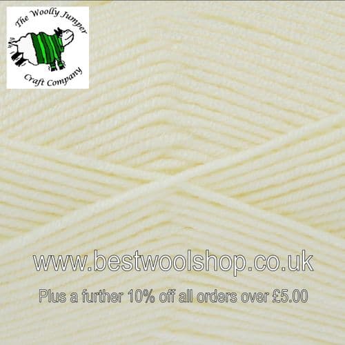 1423 CREAM - KING COLE CHERISHED DK ANTI-PILLING KNITTING & CROCHET YARN