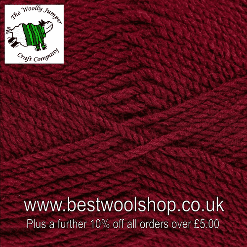 146 WINE KING COLE PREMIER VALUE DK KNITTING YARN