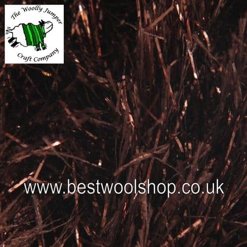 1585 COPPER - KING COLE TINSEL CHUNKY KNITTING YARN