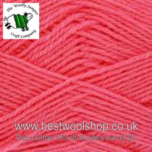 1964 CORAL - KING COLE COMFORT DK 100G KNITTING YARN 100G