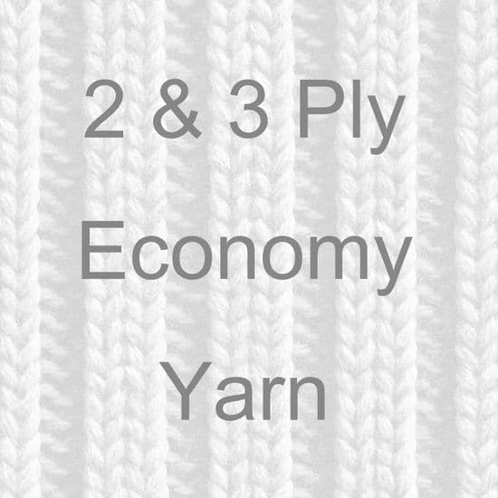 2 & 3 PLY ECONOMY YARN