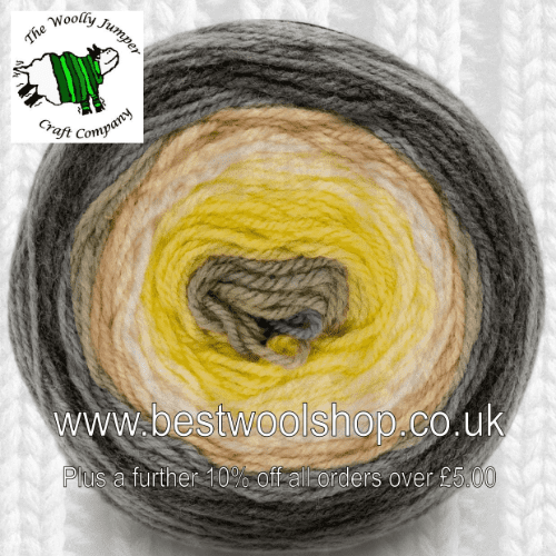 206 SIRDAR COLOURWHEEL DK KNITTING YARN 150G & FREE WRAP & SCARF PATTERN