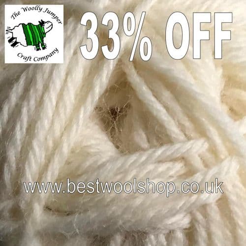 2131 NATURAL - KING COLE SUPERWASH WOOL DK KNITTING YARN 33% OFF MADE IN UK