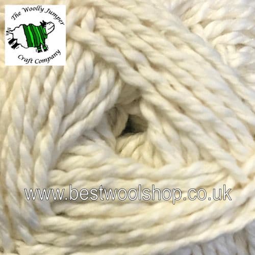2811 CREAM - KING COLE FINESSE COTTON SILK DK KNITTING & CROCHET YARN