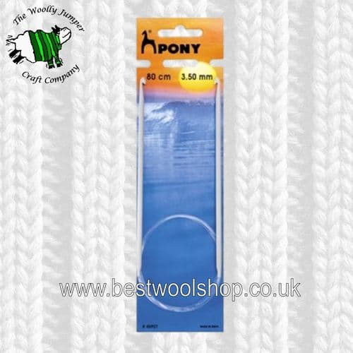 3.5mm PONY CIRCULAR TUNISIAN CROCHET HOOK Length 80cm