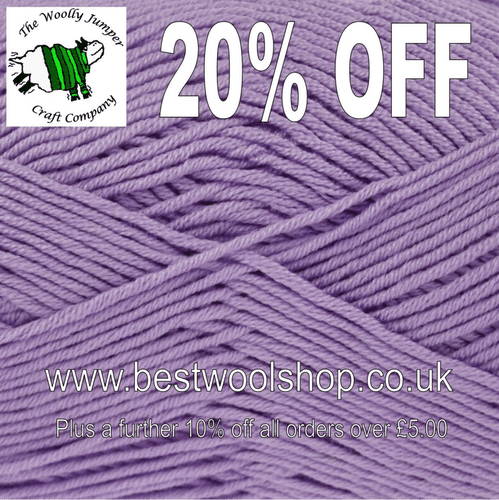 3053 CROCUS  - KING COLE SMOOTH DK MICROFIBRE KNITTING YARN - 20% OFF