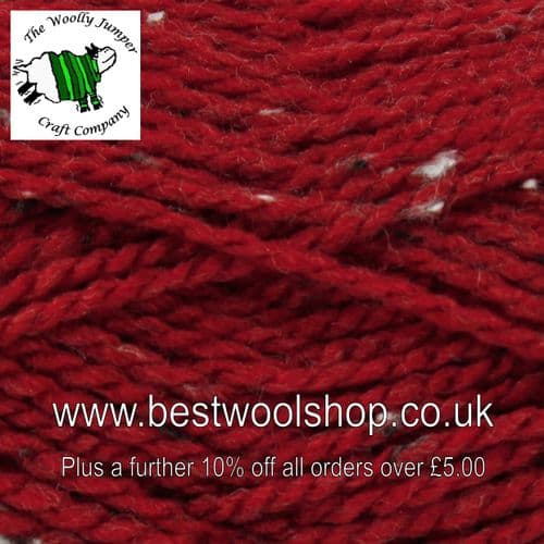 3287 CHILLI - KING COLE BOUNTY ARAN KNITTING YARN 250G