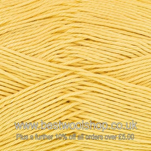 3529 SUN YELLOW - KING COLE COTTONSMOOTH DK YARN