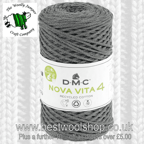 385-012 DMC NOVA VITA 4 RECYCLED COTTON ARAN KNITTING & CROCHET YARN - 250G BALL