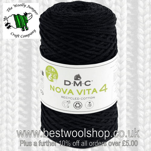 385-072 DMC NOVA VITA 4 RECYCLED COTTON ARAN KNITTING & CROCHET YARN - 250G BALL