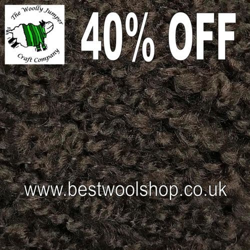 401 - SULTAN BROWN - SIRDAR PERSIA CHUNKY BOUCLE KNITTING YARN - 40% OFF