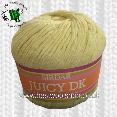424 CITRUS - SIRDAR JUICY DK BAMBOO & COTTON KNITTING & CROCHET YARN - 1/2 PRICE