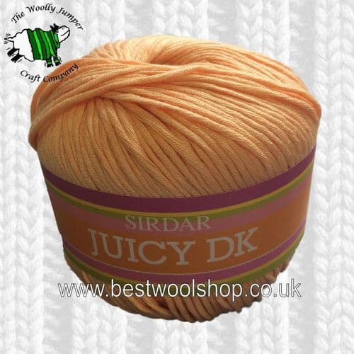 426 NECTARINE - SIRDAR JUICY DK BAMBOO & COTTON KNITTING & CROCHET YARN 50% OFF