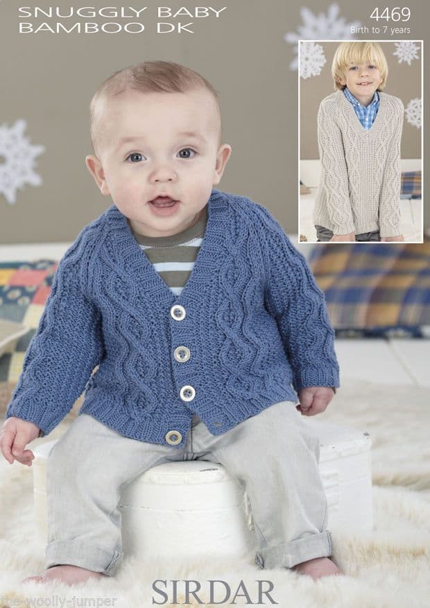 Baby Cardigan Knitting Pattern Childs Aran Cardigan Baby Cardigan