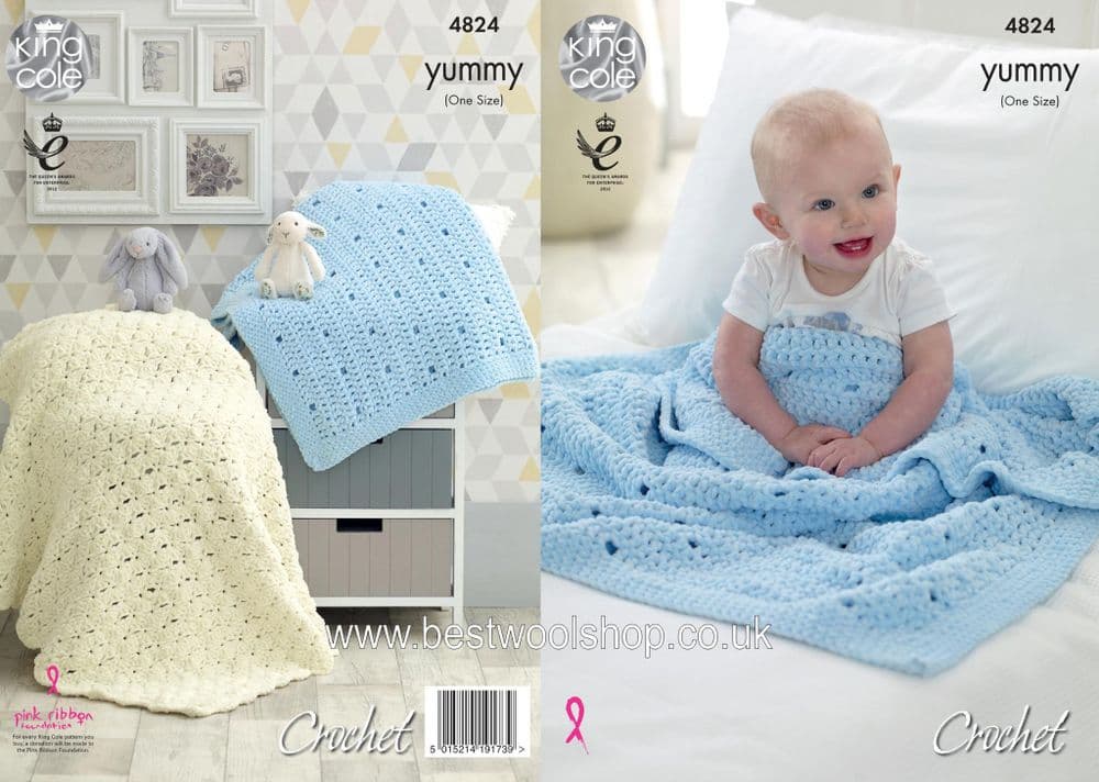 4824 KING COLE YUMMY CHUNKY CHENILLE TEXTURED