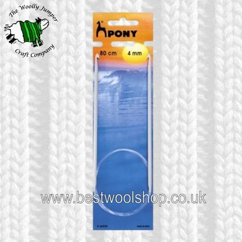 4mm PONY CIRCULAR TUNISIAN CROCHET HOOK Length 80cm