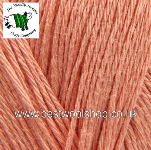 525 SHEER CORAL - SIRDAR COTTON 4 PLY KNITTING & CROCHET YARN
