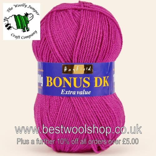 568 GRAPE - HAYFIELD BONUS DK KNITTING & CROCHET YARN