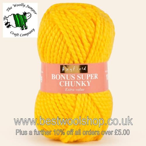 574 CORNFIELD - HAYFIELD BONUS SUPER CHUNKY KNITTING YARN 100G