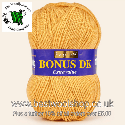 579 BLONDE - HAYFIELD BONUS DK KNITTING & CROCHET YARN
