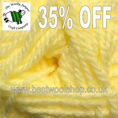 581 LEMON - KING COLE COMFORT DK 50G KNITTING YARN - 35% OFF