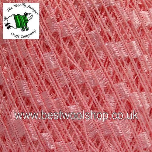 58129 ICE YARNS 'MINI LADDER' TRELLIS SCARF & NECKLACE KNITTING YARN - PINK