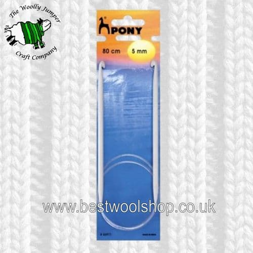 5mm PONY CIRCULAR TUNISIAN CROCHET HOOK Length 80cm