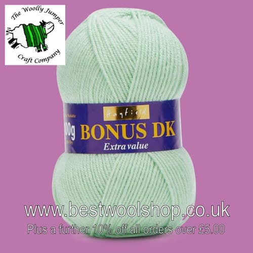 606 PISTACHIO - HAYFIELD BONUS DK KNITTING & CROCHET YARN