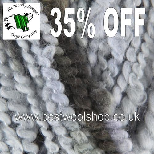 62 PEWTER - KING COLE POPSICLE ARAN 84% COTTON KNITTING YARN 35% OFF