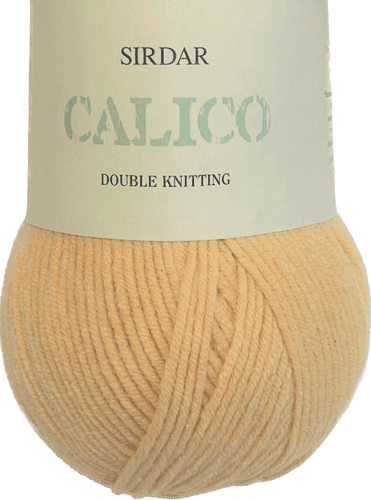 714 AMBER - SIRDAR CALICO DK 60% COTTON KNITTING YARN 69% OFF R.R.P. SOLD AS SECONDS